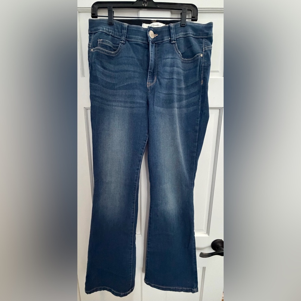Vintage America Dark Blue Flare Jeans
